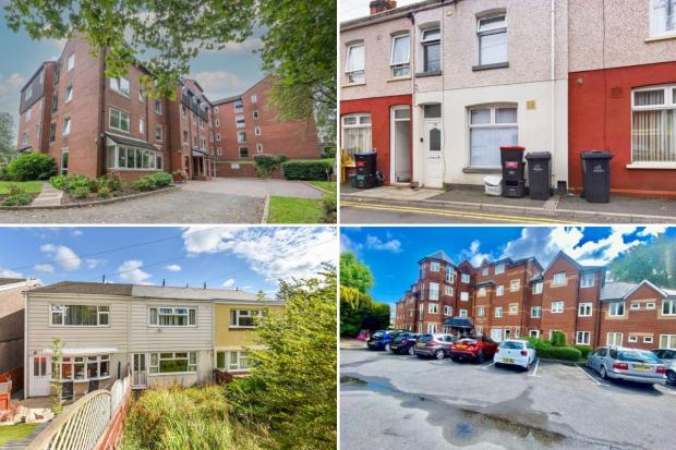 Take a look at these four homes up for sale across Gwent for less than £100,000. Pictures: Rightmove
