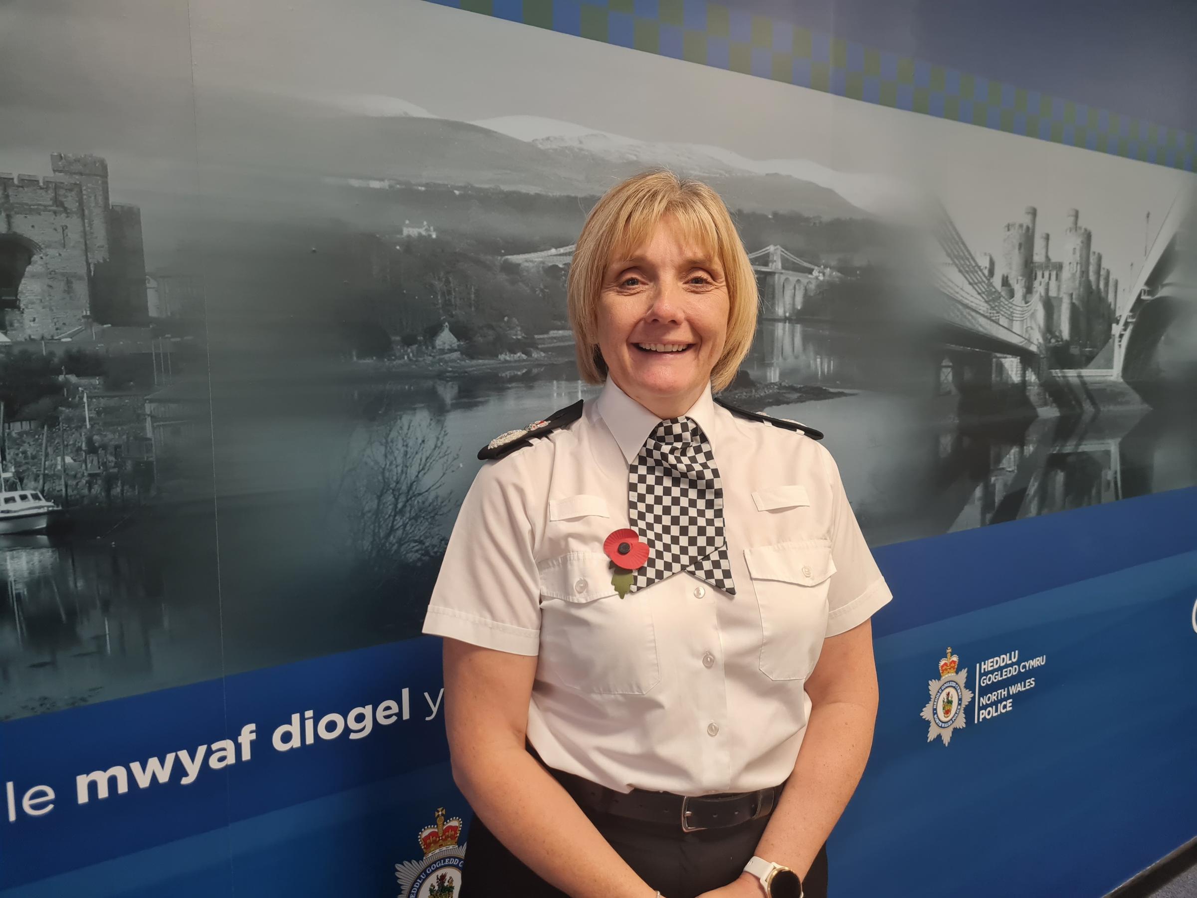 New North Wales Police Chief Constable Amanda Blakeman.