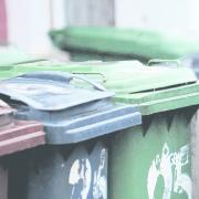File photo dated 05/08/2008 of a general view of recycling wheelie bins.