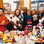 A Stroke Club Fayre at the Memorial Hall in 1995