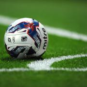 A Mitre Football lies outside of the painted line marking the corner during the Capital One Cup Third Round match at the Emirates Stadium, London. PRESS ASSOCIATION Photo. Picture date: Tuesday September 23, 2014. See PA Story SOCCER Arsenal. Photo