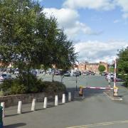 Central Car Park in Oswestry.