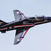 A BAE Systems Hawk like the one seen above Oswestry. Picture by Tim Felce
