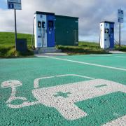 Electric vehicle charging points will soon be coming to Llanfyllin.