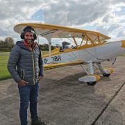 Sean popped in to Welshpool Airport.