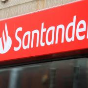 File photo dated 11/09/20 of a Santander branch, as the bank is cutting its branch opening hours from July in what it says is a response to long-term trends in customer behaviour.