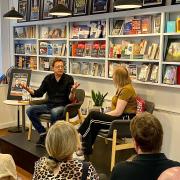 Simon Mayo and Clare Mackinosh Credits Booka Bookshop