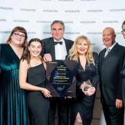 Best in Britain award for the Henlle Hall team