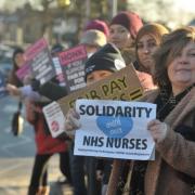 NHS nurses striking on December 15.