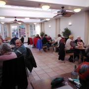 Members of Shropshire BOTs enjoying their Christmas lunch