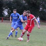 Chirk AAA take on Porthmadog in the Welsh Blood Service League Cup on Saturday. Picture by Brian Prydden.