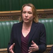 Helen Morgan questioning the Health Secretary in the House of Commons