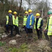 Shropshire Union Canal restoration volunteers.