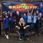 West Felton CofE Primary School has joined in the Skip2bfit challenge
