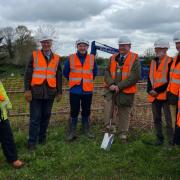 The Montgomery Canal Group welcomes the Beaver Bridges at the project near Oswestry