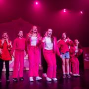The Legally Blonde JR performance at Holroyd Community Theatre, Weston Rhyn