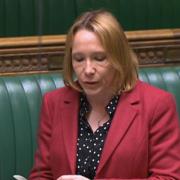 Helen Morgan MP in the House of Commons