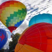 The Hot Air Balloon Carnival in Oswestry.