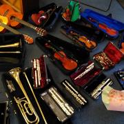 The instrument donation from the West London school