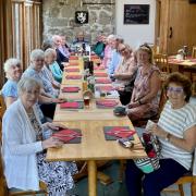 Members of the Oswestry Oddfellows enjoyed a Summer lunch