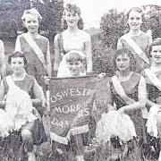 Oswestry Morris Dancers members in 1959.
