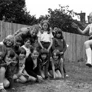 Oswestry Brownie Olympics in 1980.