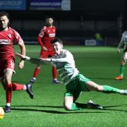 Action from TNS' victory over Newtown.