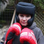 Oswestry boxer Maisie Robbins.