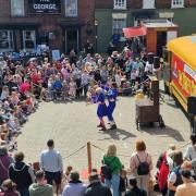 The Street Circus is coming back to Oswestry on Saturday.