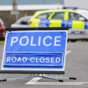 The A483/A5 at Chirk was closed for several hours.
