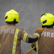 Shropshire Fire and Rescue were called out to a house fire on Trewern Avenue yesterday evening.