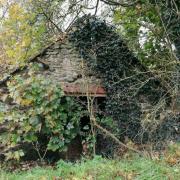 The Grade II listed Welsh barn at Bodynfoel Farm near Llanfechain. Archaeology Wales/Powys County Council.