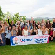 Ladies team, league winners in their first season.