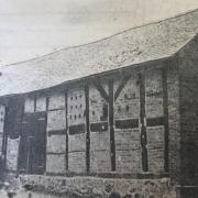The old tithe barn at Felton Manor