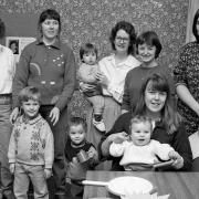 Coffee morning for Gobowen Playgroup in 1993